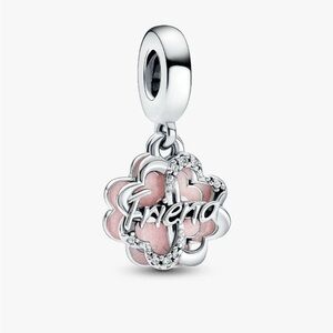 Pandora Four-leaf Clover Friendship Double Dangle Charm